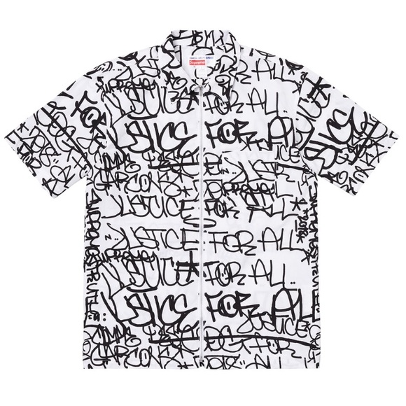 Supreme Other - Supreme Comme des Garçons Graphic S/S Shirt white